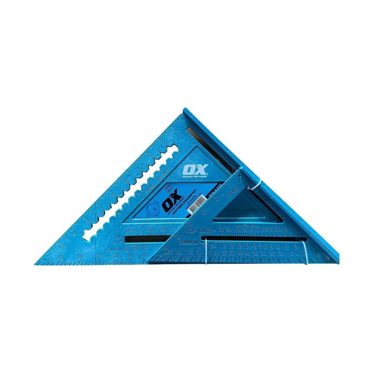 OX Trade 2pc Rafters Set Square Set